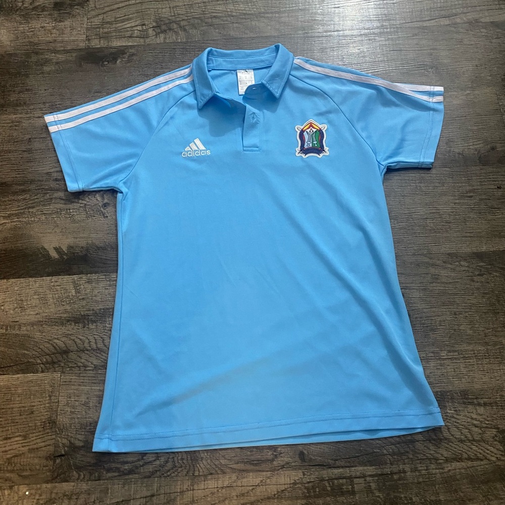adidas Blue Polo Shirt